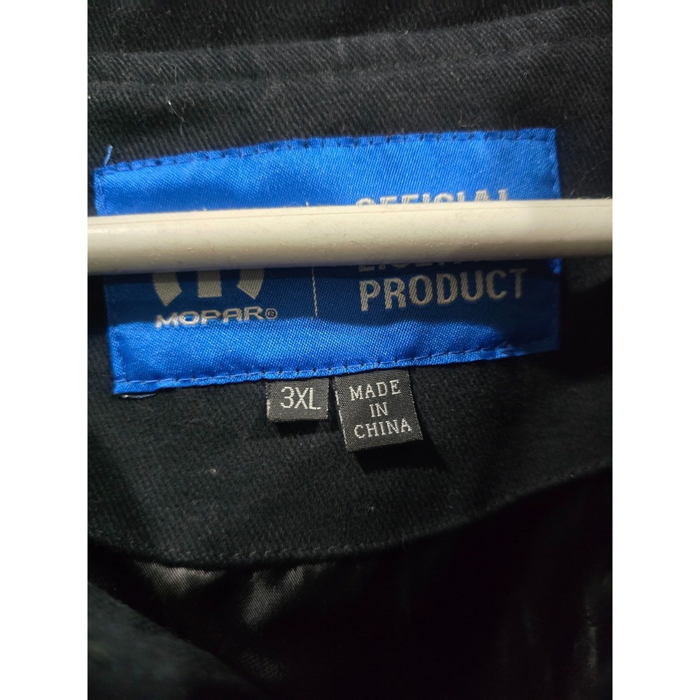 Dodge Mopar 3XL Embroidered Cotton Jacket black JH Design Heavy‎ Crisp Clean - Picture 8 of 16